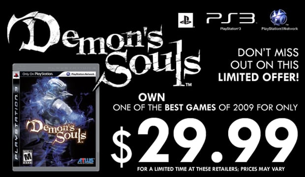 Demon's Souls: $29.99 for a limited time