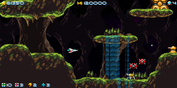 Indie shoot-'em-up Hydorah will put hair on your chest