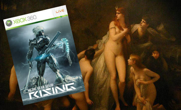 Metal Gear Solid RISING box art hits XBL Marketplace