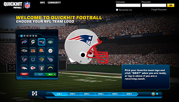 Quick Hit Football becomes sole NFL-licensed PC game
