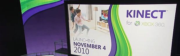 E3 10: Kinect releases worldwide November 4th, 2010!