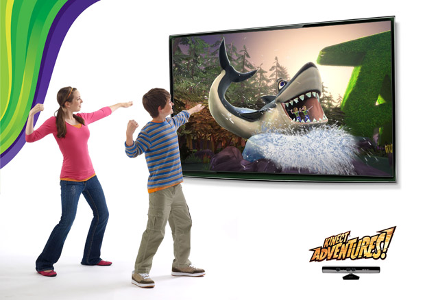 E3 10: Kinect Adventures! screens and OMG PURPLE BOXES