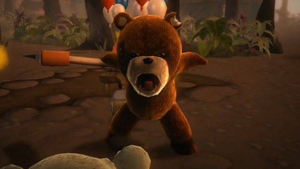 Naughty Bear launch trailer is so very naughty
