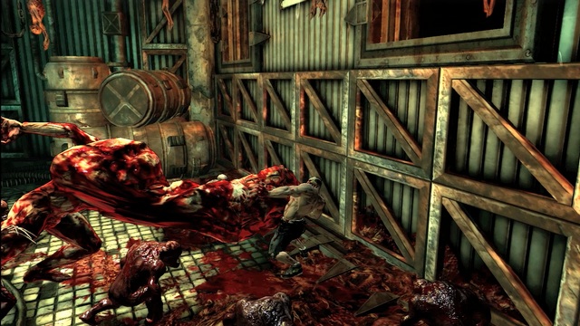 Here, have four minutes of brutal Splatterhouse footage