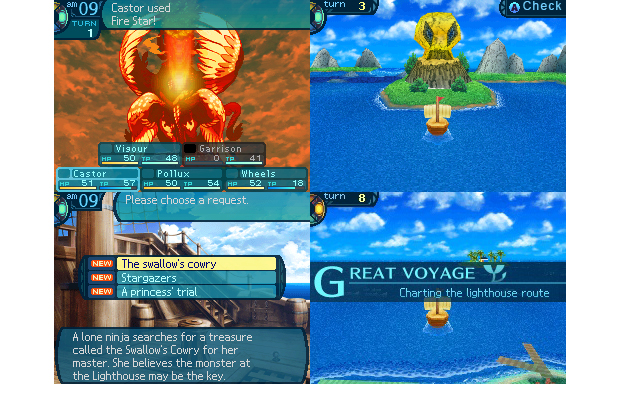 You wanted new Etrian Odyssey III screens, didn't you?