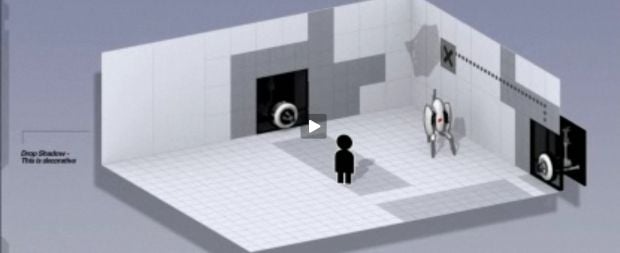 Portal 2 has lasers and giant sucking tubes!