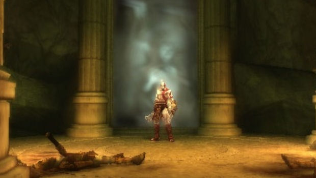Here be God of War: Ghost of Sparta gameplay footage