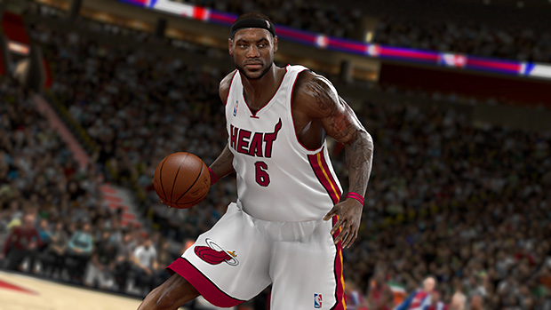 NBA 2K11 already has LeBron James in a Miami Heat jersey