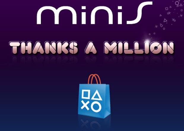 PlayStation minis: 1 million downloaded