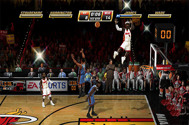 Check out the new Heat and Bulls in NBA Jam
