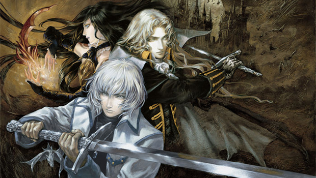 Castlevania: Harmony of Despair shots of Soma, Charlotte