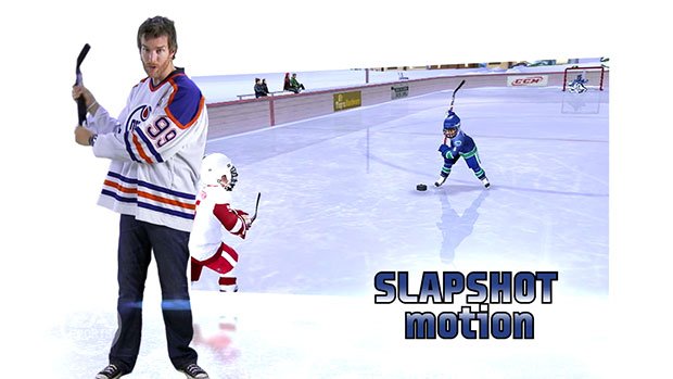 This is how you play NHL Slapshot