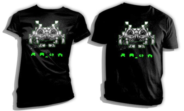 Ugly gaming clothes: Space Invaders IRL
