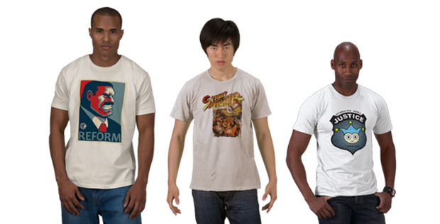 Mike Haggar REFORM and more Capcom shirts hitting Zazzle
