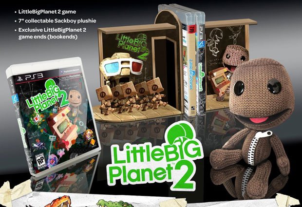 LittleBigPlanet 2 dated, collector's edition detailed