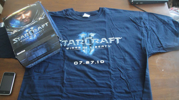 How not to get me to wear your videogame promo shirts