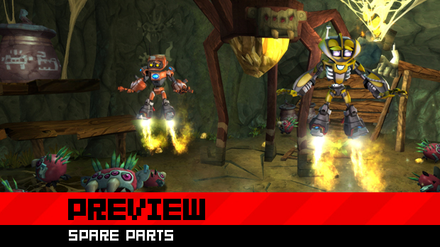 Spare Parts: EA's downloadable beat-em-up for the robotic