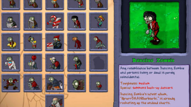 Michael Jackson's leeches force Plants vs. Zombies update