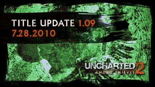 Uncharted 2 title updating coming today