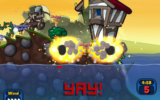 Worms Reloaded is finally bringing Worms back to the PC