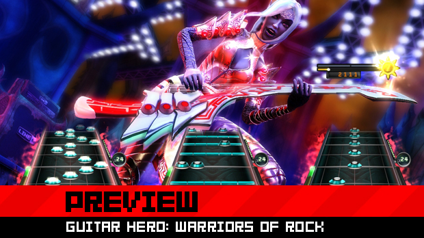 Transforming a franchise in Guitar Hero: Warriors of Rock
