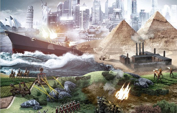 Civilization V's box art is a big step up