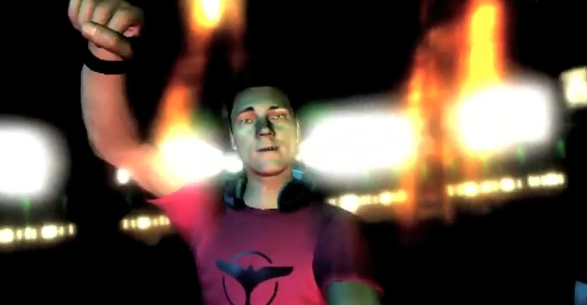 Creepy digital Tiesto to appear in DJ Hero 2