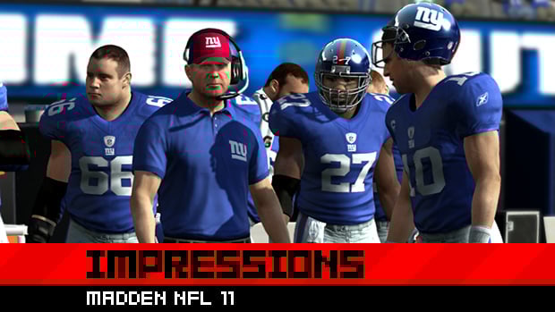 Impressions: Madden NFL 11