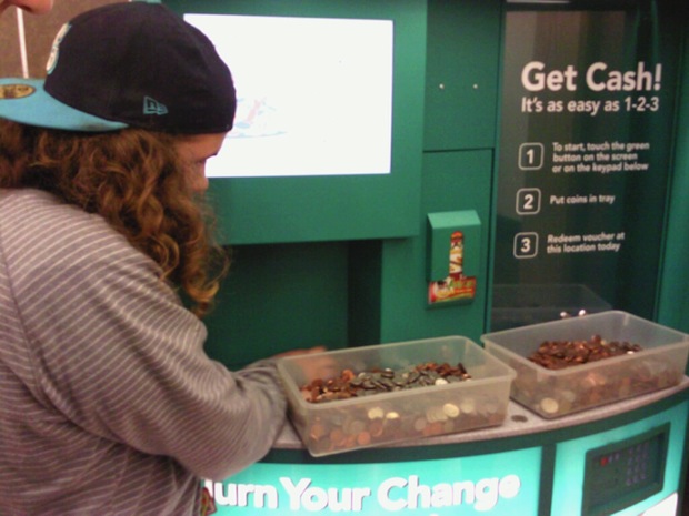 Seriously: Convert change to Facebook Credits at Coinstar