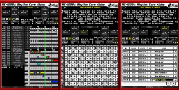 Delightfully nerdy: Rhythm Core Alpha for the DSi