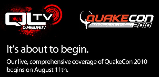 Live coverage of Quake Live on Quake Live TV