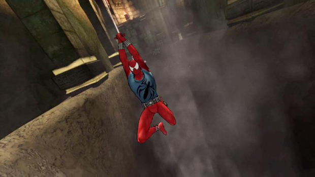 Scarlet Spider costume in Spider-Man Shattered Dimensions