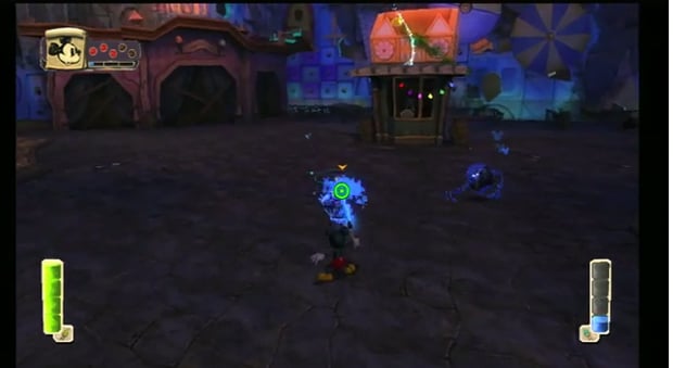 Epic Mickey gameplay