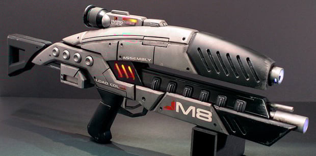Dig this stunning Mass Effect M8 Avenger replica