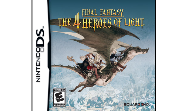 Final Fantasy: The 4 Heroes of Light: Box art, preorder