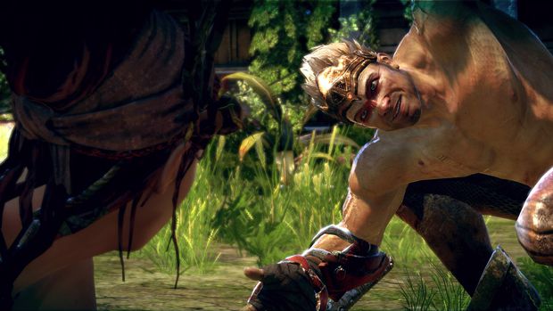 Enslaved: Odyssey to the West displayed on cubes