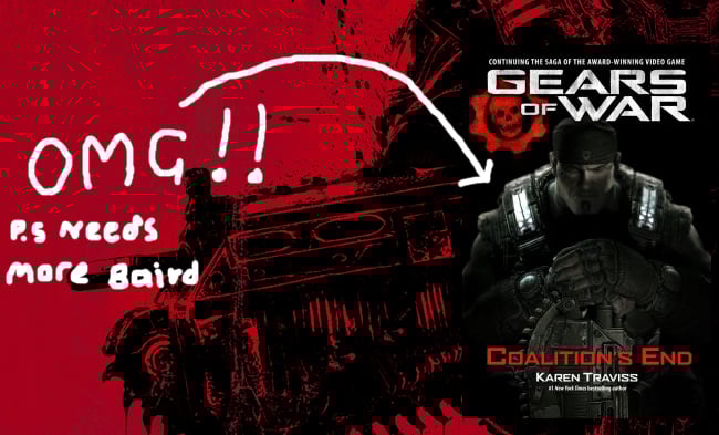 A fourth Gears of War book is on the way