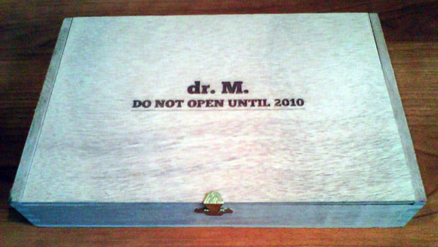 A mysterious box from the past appears