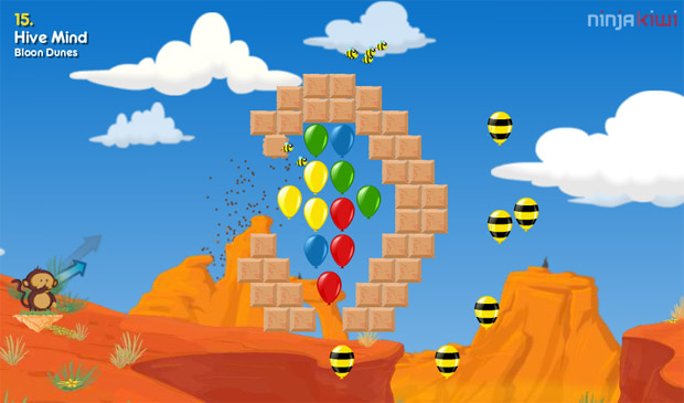 Spend the weekend popping balloons with BEES in Bloons 2