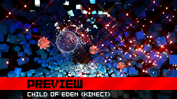 Hands-on: Child of Eden with Kinect controls