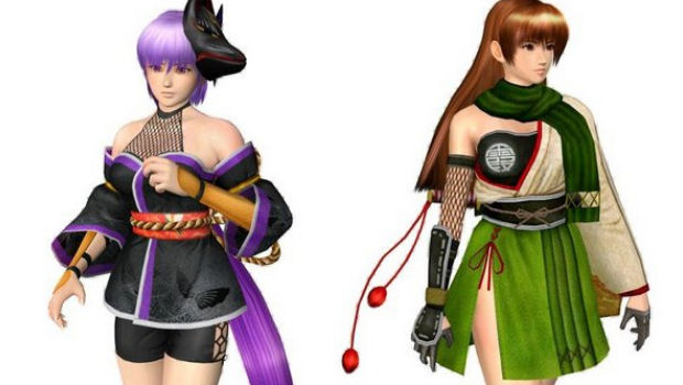Ayane & Kasumi's new costumes in Dead or Alive Dimensions
