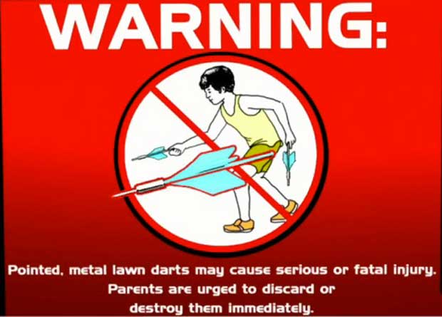 Nintendo DLC: Lawn darts!
