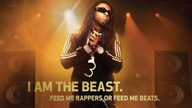 Lil' Wayne hitting billboards for Def Jam Rapstar