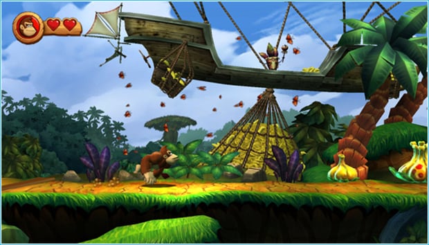 New screenshots of Donkey Kong Country Returns