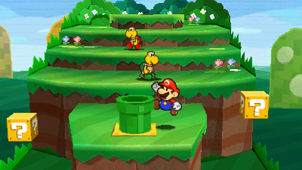 Some Paper Mario 3DS screenshots for your enjoyment