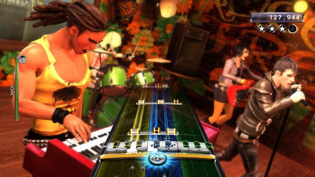 Rock Band 3 DLC with Pro guitar will have a $1 premium