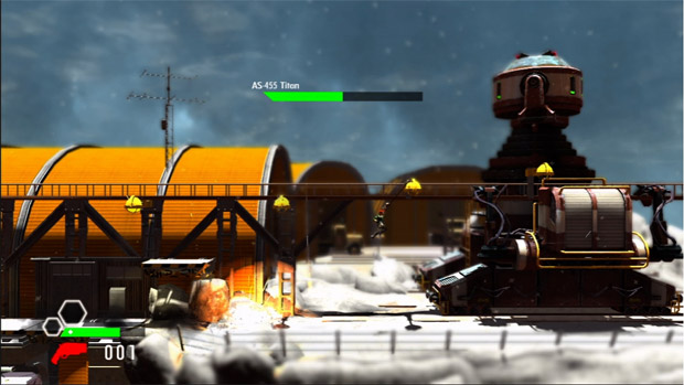 No jumping in Bionic Commando Rearmed 2, if you want