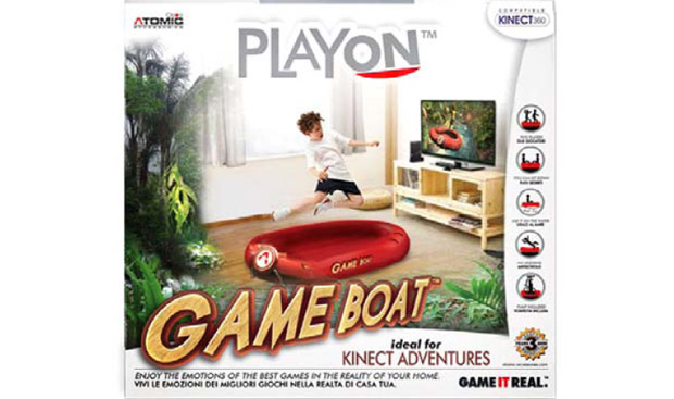 Presenting the inflatable boat accessory for Kinect