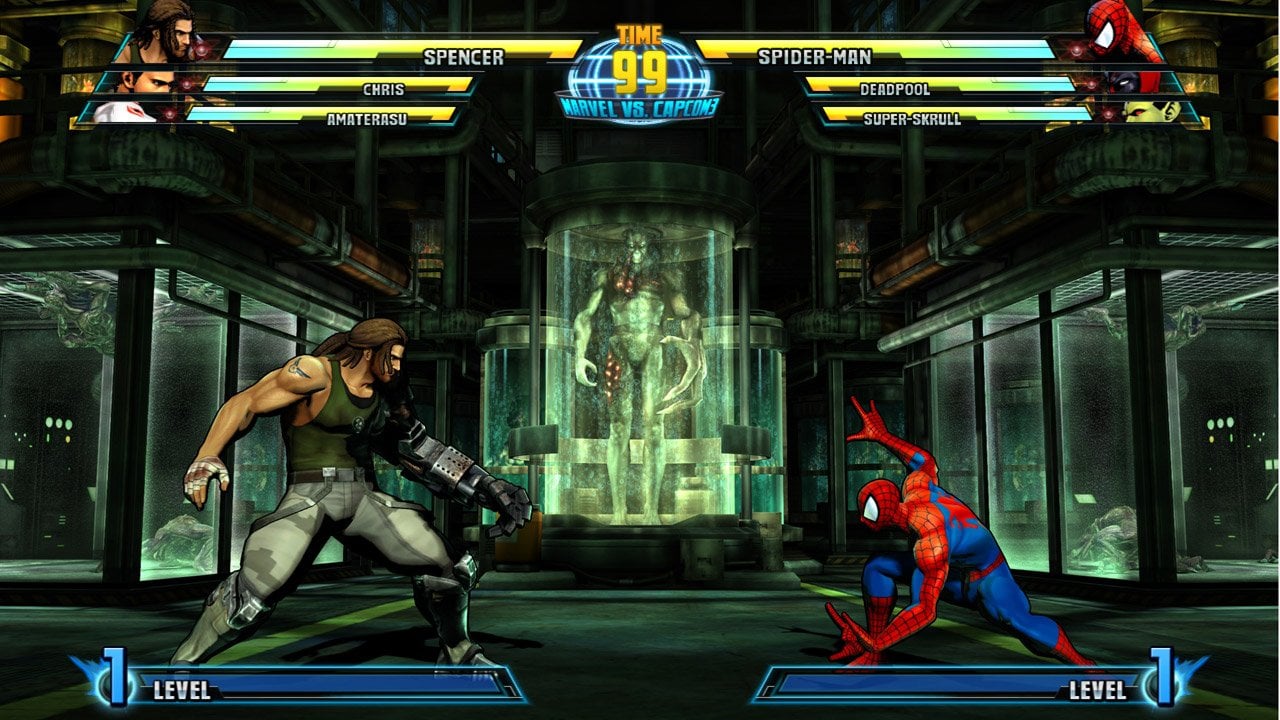 Bionic Commando and Arthur Marvel Vs. Capcom 3 vids