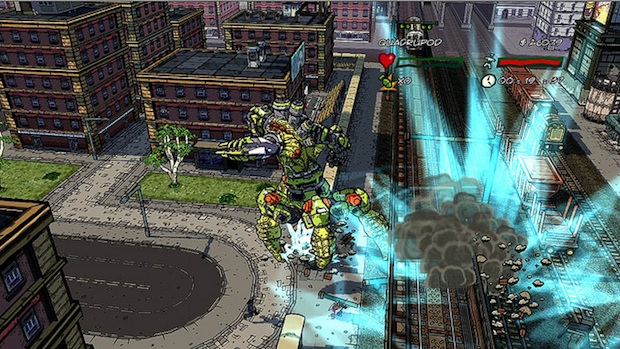 City smashing game Eat Them! coming to PSN